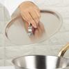 Endo Shoji Commercial Aluminum Lid for Pot with Made In ANB12051 Circle, 51cm, Japan,