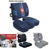 Versatile Ergonomic Seat Cushion With High-density Memory Foam Ideal For Home And Office Use