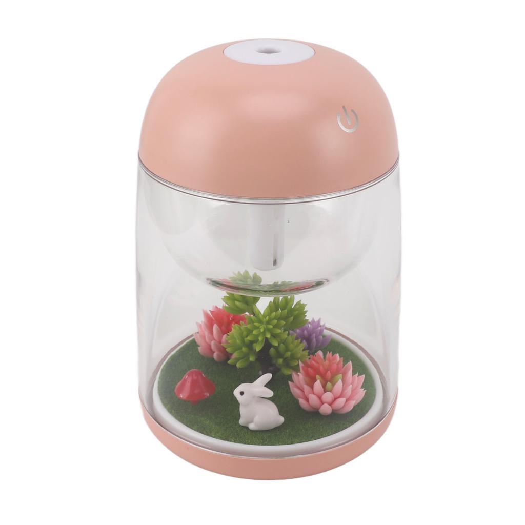 Micro Landscape Humidifier Cute Quiet 2 in 1 Ultrasonic Essential Oil Diffuser Humidifier for Bedroom Office Car