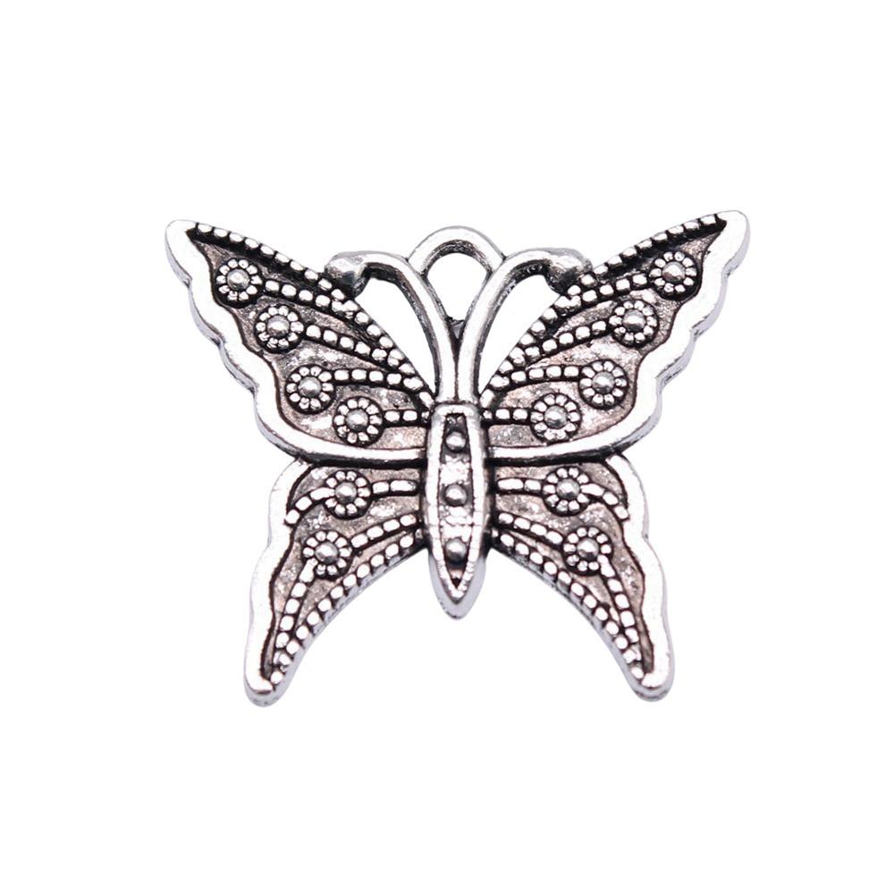 Butterfly Charms Simple Pendants For Minimalist DIY Jewelry Making