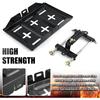 Adjustable Bracket Clamp High Strength Car Battery Holder Bracket Kit, J Hooks Car Battery Hold Down Kit