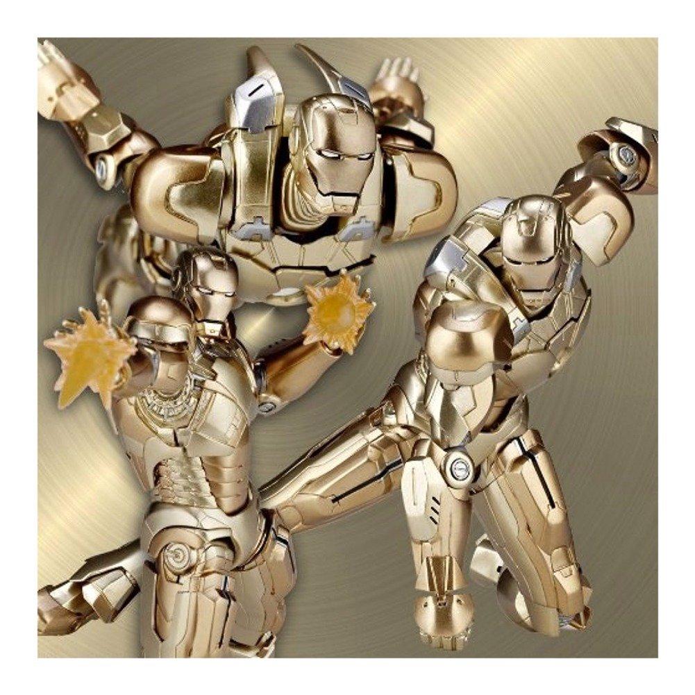 Special effects Revoltech 052 Iron Man 3 Iron Man Mark 21 painted action figure Non-scale ABS&PVC