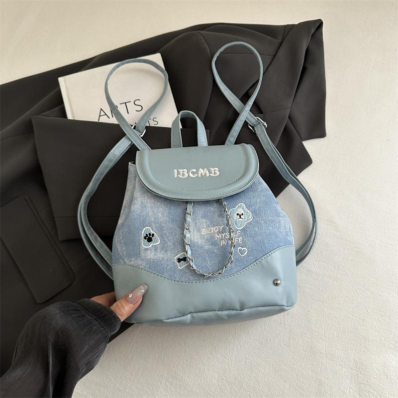 

This year, the popular polished backpack women s new fashion college style schoolbag summer versatile travel backpack