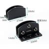1 Pair Of Glass Door Hinge Cabinet Display Cabinet Wine Cabinet Clip Door Hinge