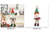 Festive Elf Figure Ornament - Cartoon Doll for Christmas Tree Decoration