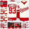 Detroit Red Wings NHL Eishockey Trikot Larkin 71 88 93 Fanartikel Baumwolle Eisuniform Erwachsenen Unisex
