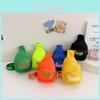 Bolsa de Peito Mini de Lona Estilosa com Estampa de Letras para Crianças com Design Divertido e Fofo