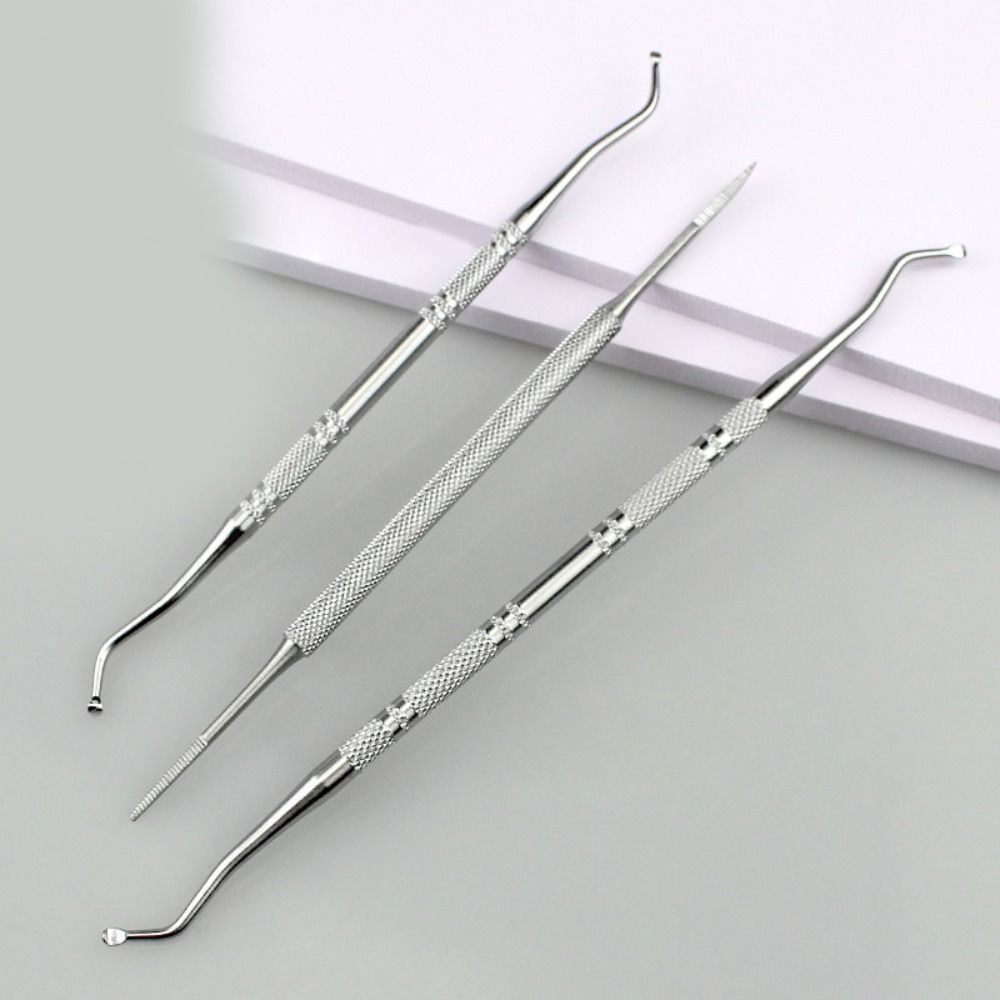 3pcs Upgraded Ingrown Toenail Tool Double Ended Design Ingrown Toenail File and Lifters Ingrown Toenail Removal Kit Professional