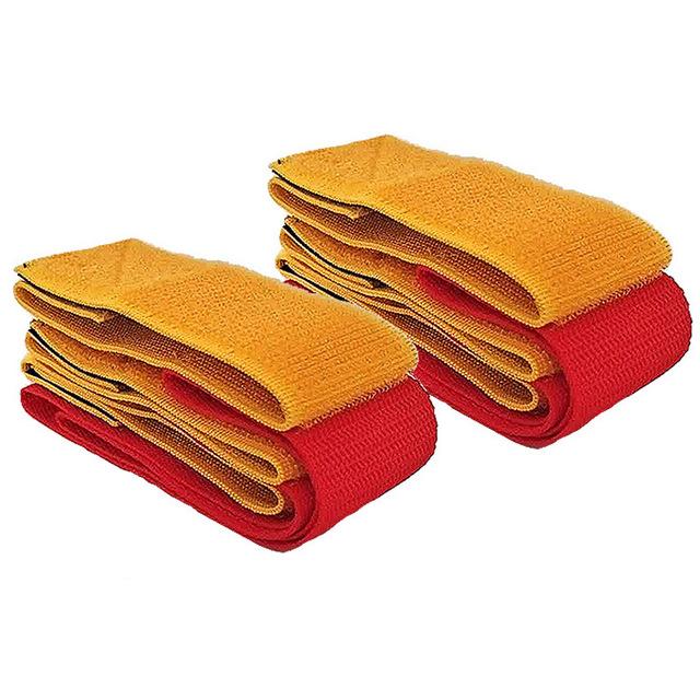 

Giant Carnival Games Outdoor Adult And Kids 3/4/5/8/10 Legged Race Bands Team Building Activities Party Favors Fun Sports (As shown-7510)-