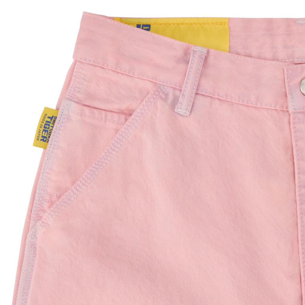 Onitsuka Tiger SS26 Denivita Series Wide Denim Pants Women bottoms Pink 2182B646-700
