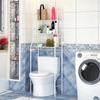 Floor Standing Punch-Free Bathroom Storage Rack for Toilet and Washbasin