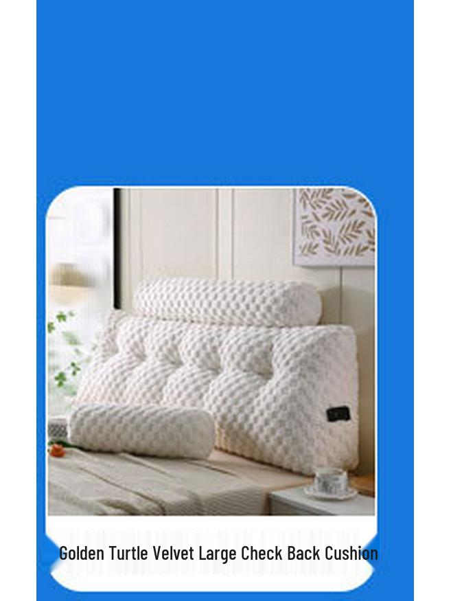 Jednobarevný těhotenský polštář ve tvaru U z křišťálového sametu s odnímatelnou bederní opěrkou