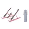 Aluminum Zinc Zinc Alloy Laptop Holder Stand ABS Foldable Laptop Stand Portable Laptop Cooling Bracket  Home