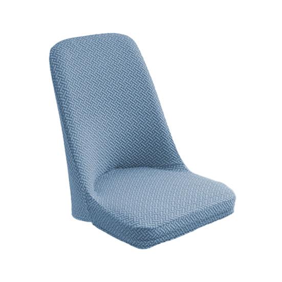 Чехол на стул Высокая эластичность Полностью закрывающий дизайн Защитная посадка Скрытая эластичная лента Жабо Жаккард Супермягкий чехол на стул H