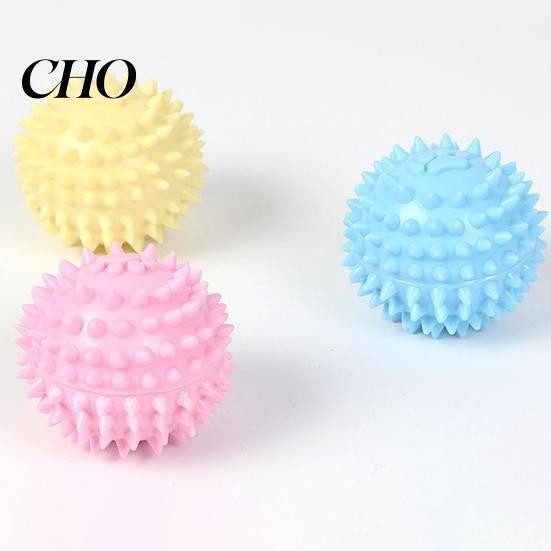 Soft Rubber Dog Toy Spike Ball Flexible TPR Cleans Teeth Massages Gums Reduces Pet Bad Breath Durable Interactive Chew for Dogs And Cats
