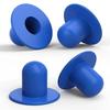 1/4Pcs Plastic Strainer Hole Plug Filter Pump Replacement Parts Water Stopper Black Blue Pool Wall Drain Plug