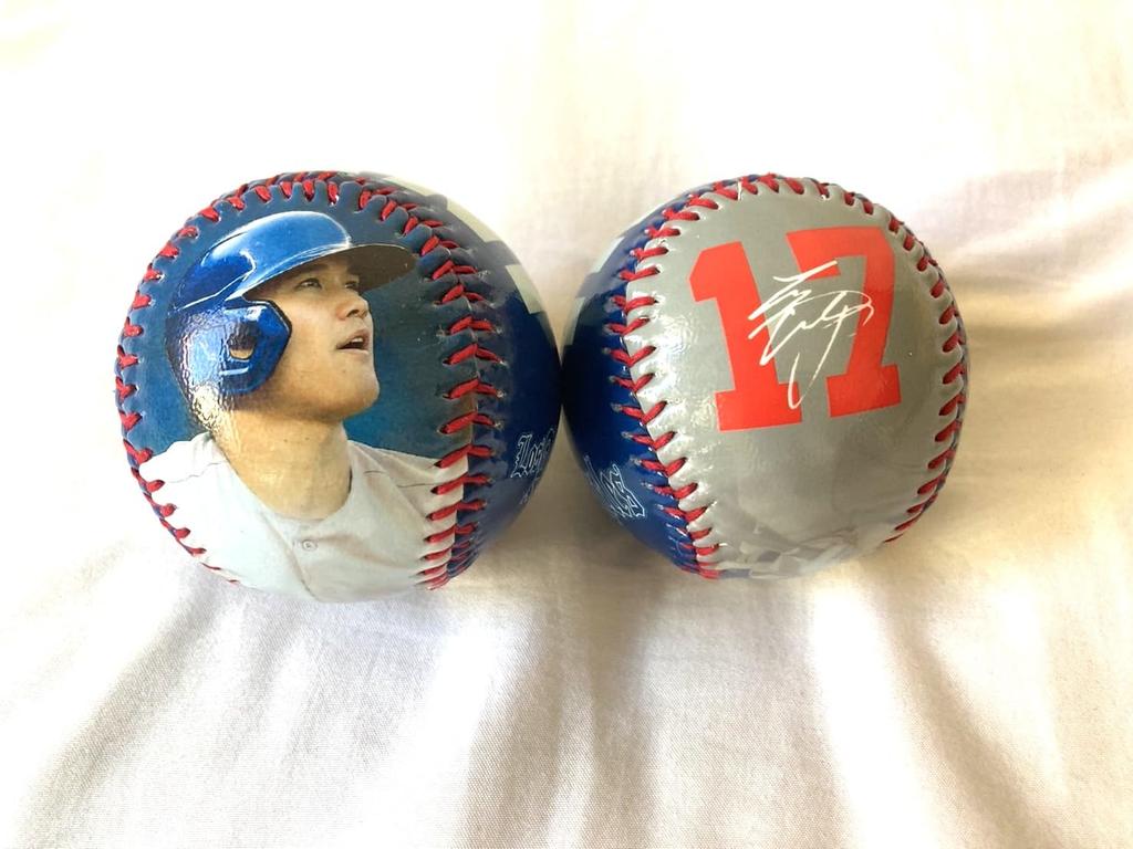 Shohei Otani Ball, Los Angeles Dodgers, persönliches Bild, signierter Ball, wichtiger offizieller Ball [Übersee-Limitiert] Nr. 17 [Artikel]