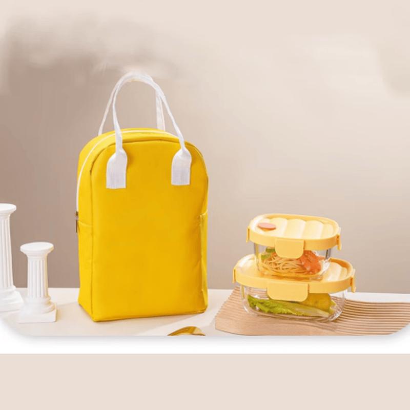 Microwave-Safe Glass Lunch & Storage Container Set