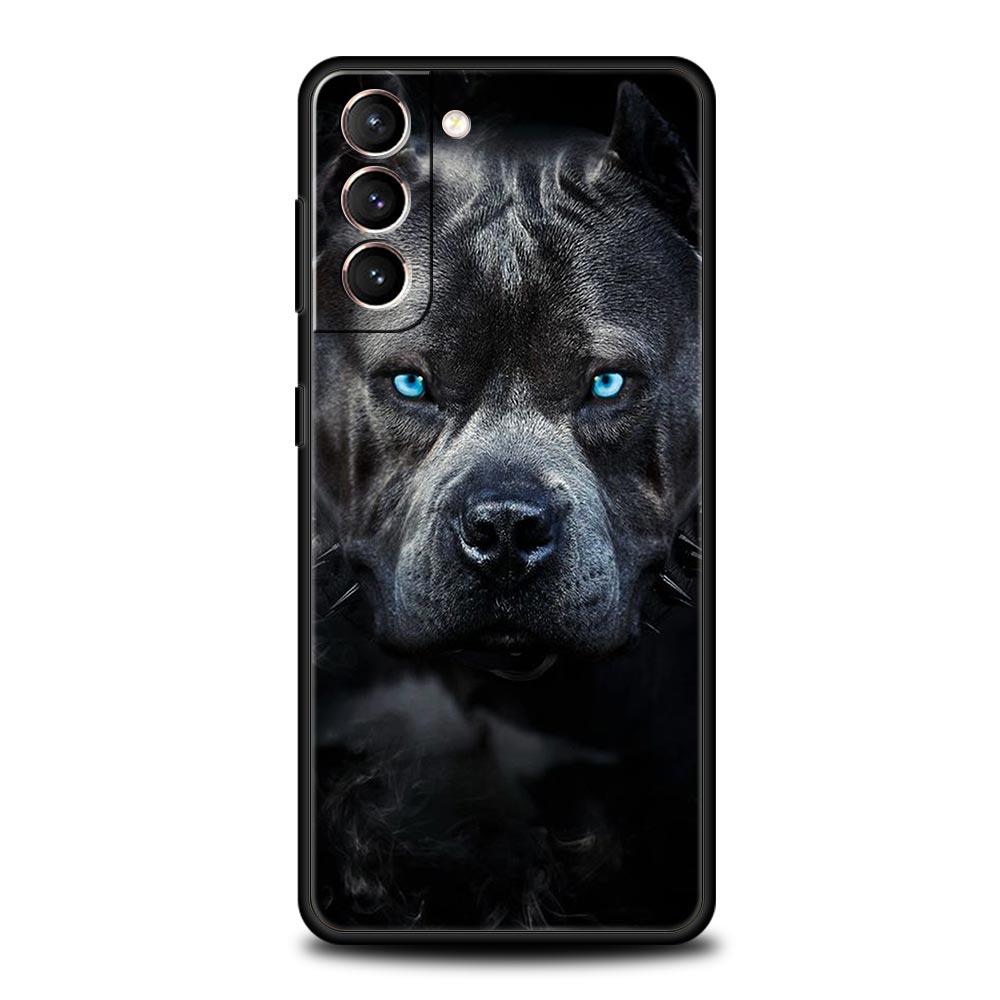 

Чохол собака Ротвейлер для Samsung Galaxy S24 S23 S22 S21 Ultra S20 FE 5G S10 S9 Plus S10E S8 Note 10 20 Силіконова чорна накладка для телефону For Samsung S23Ultra