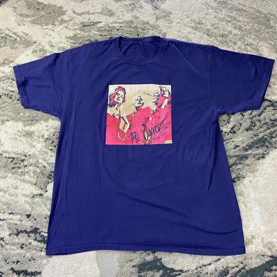 The Chicks Y2K T Shirt Mens Purple Graphic Print Concert Tour 2023 Band Sz XXL