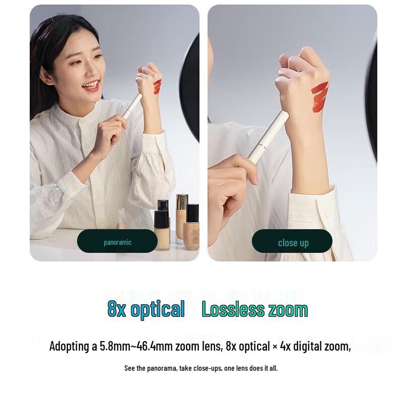 Hikvision 4K Live Streaming Camera with 8x Zoom and Remote (U168RZ)