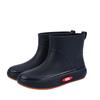 Fashion Low-tube Rain Shoes, Women's Beef Tendon Soles, Velvet Waterproof Shoes, Non-slip Rain Boots, Rubber Shoes for All Seasons