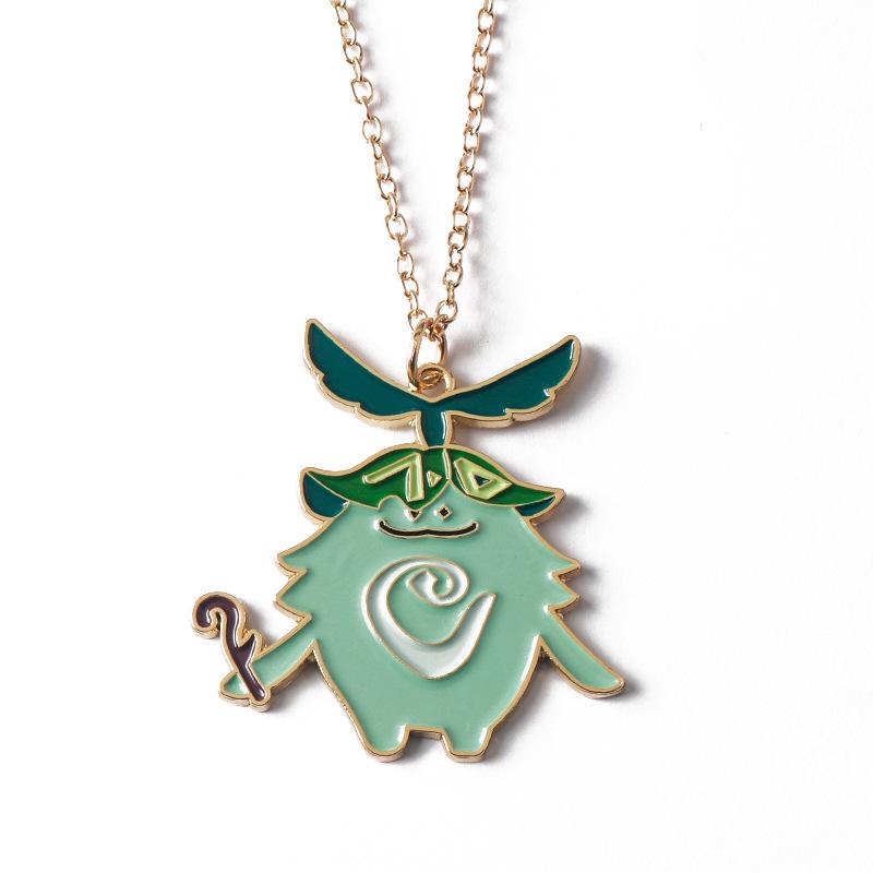 Genshin Impact Xiao & Tartaglia Mask Keychain, Venti & Hu Tao Pendant Necklace, Anime Accessories