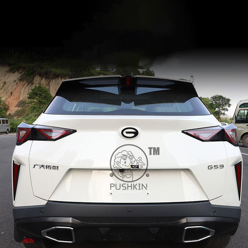 For  Trumpchi GAC GS3 Emzoom 2024 2025 3D ABS Sticker Car Front Emblem Badge Decals Black Badge Logo Emblem Cover Car-Styling