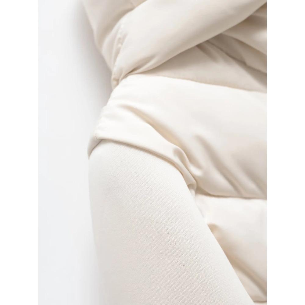 Herbst Winter Damen Kapuzenjacke Luftbaumwolle Langarm Slim Stepp Leicht Daunen Baumwolljacke für Damen