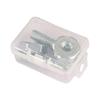Replacement Metal Chainsaw Guide Plate Screw Nut Set for 180 381 Chainsaw Maintenance Screw Assembly Accessories