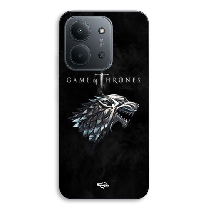 Coque de téléphone - MANIACASE - Xiaomi Redmi 15C 5g - Silicone TPU - Souple - Game Of Thrones House Stark