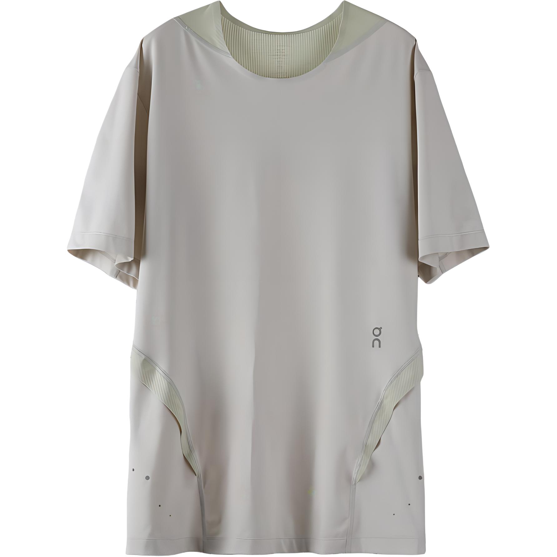 On x ARCHIVE FACTION PAF T Shirt Men s Gray White/Gray Green 1UE10101954 L