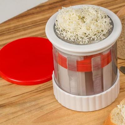 Käsereibe, Zerkleinerer, Schneider, Butter, Fleischwolf, Mühle, Obstmühle für einfache Reinigung, abnehmbare Teile