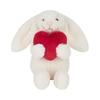 Jellycat Coniglietto Bashful Cuore Rosso Piccolo Crema