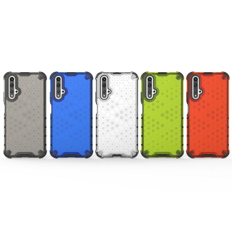 For Huawei Nova 5T Shockproof Honeycomb PC + TPU Case