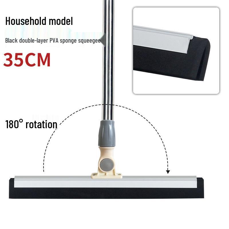 Silikonová stěrka na podlahu a sklo pro čištění koupelny a domácnosti