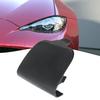 Unpainted/black Hook Eye Cover For Miata 2016-2021 Front Bumper