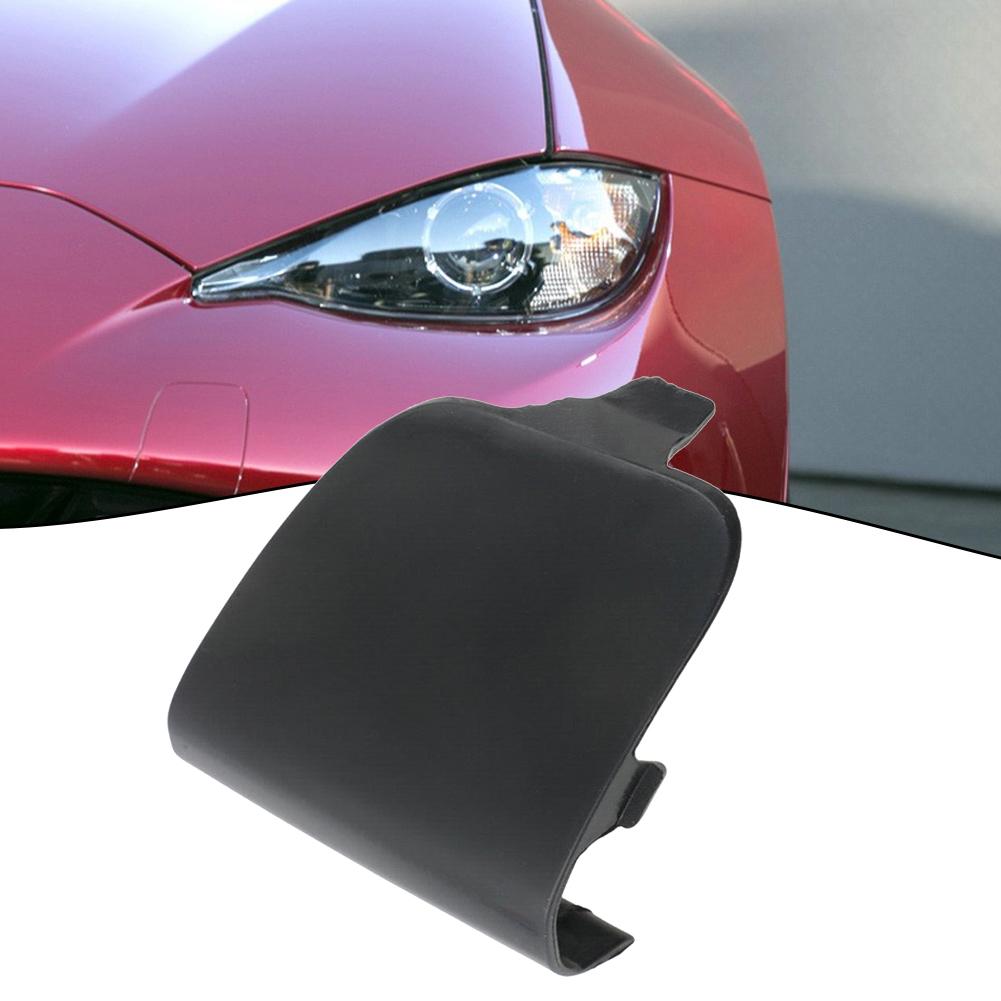 Unpainted/black Hook Eye Cover For Miata 2016-2021 Front Bumper
