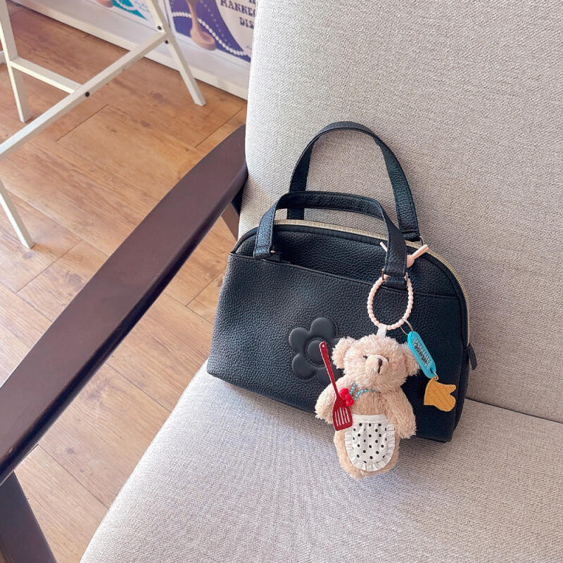 Name Tag Baking Teddy Bear Keychain