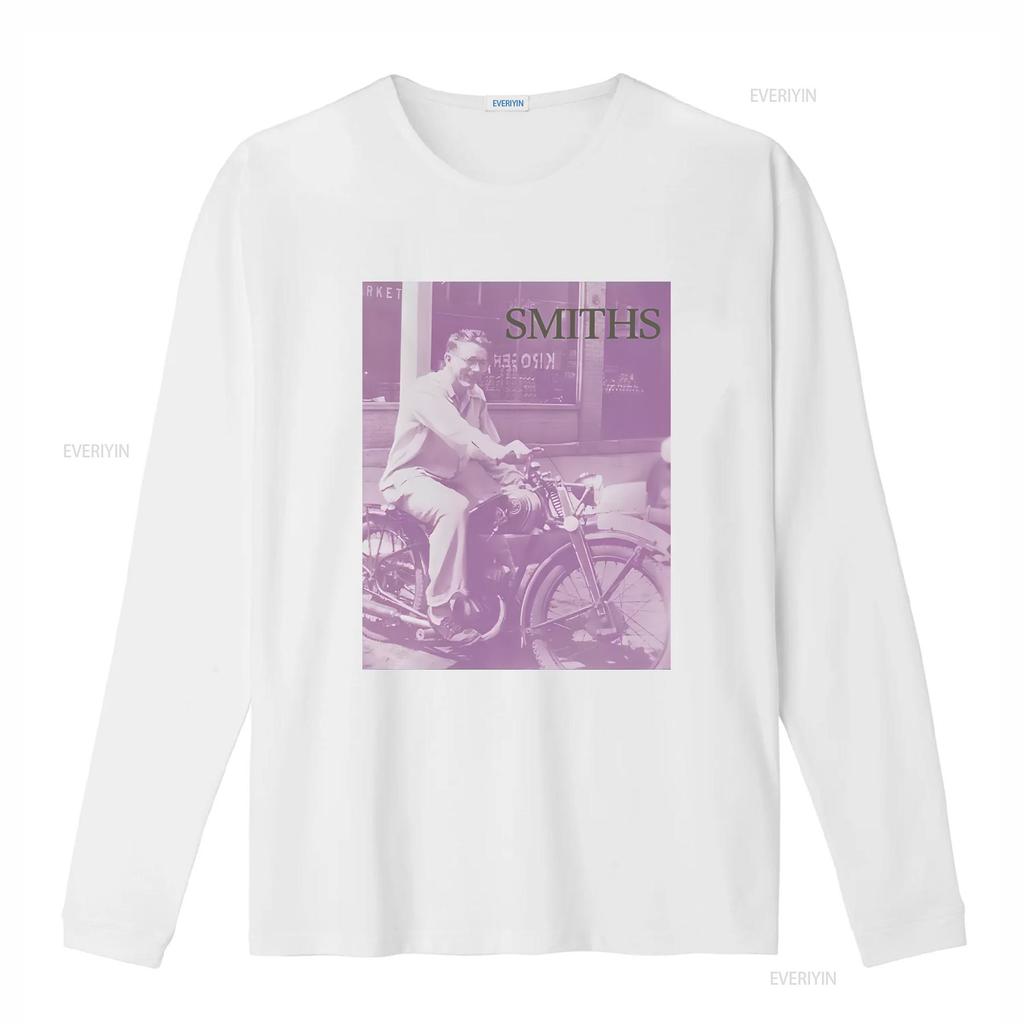 THE SMITHS Bigmouth Strikes Again 1986 Maglietta Organica Promo Morrissey vintage Lavata streetwear Alla moda Unisex Morbido