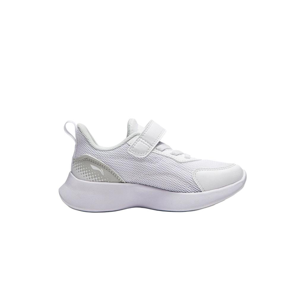 Li Ning Kids Comfortable Versatile Non-Slip Wear-Resistant Low-Top Running Shoes Kids sneaker White Purple YKNU076-3