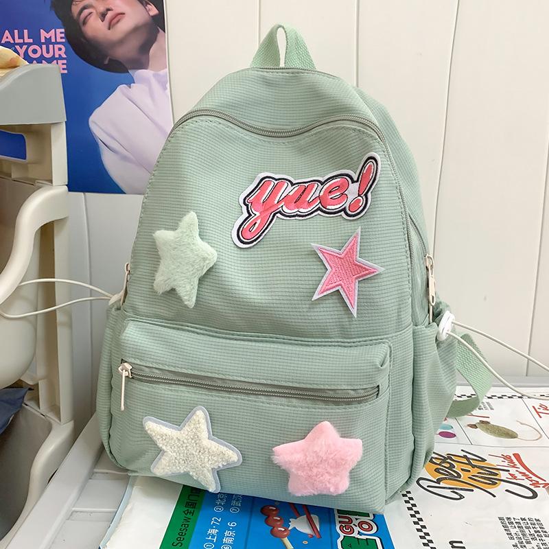 School Bag for Primary School Students, First-class Kindergarten, Cute High-value Backpack, Star Backpack.