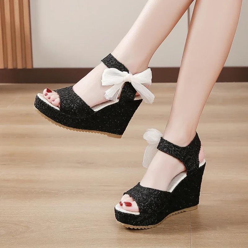 Dames sandalen met open teen en sleehak, bandjeshakken, Mode, feesten en bruiloften, goedkoop, zomer 2024