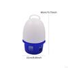 Pigeon Drinker Bird Water Bucket Cage Accessories Dispenser for Peacock
