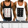 Premium Men's Casual Sleeveless Tank Tops With Square Neck Sports Undershirt
