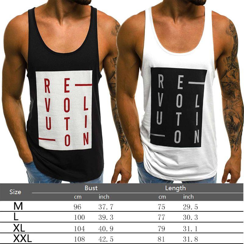 Premium Men's Casual Sleeveless Tank Tops With Square Neck Sports Undershirt