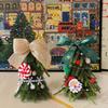 Christmas Tree Ornament Hanging Christmas Tree Pendant Home Decor Window Tabletop Display Festive Xmas Gift Decoration Craft 7