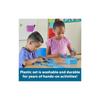 Learning Resources Math Starter Set, Base Ten, 4-Piece Set with Activity Book, LER0930, Authentic