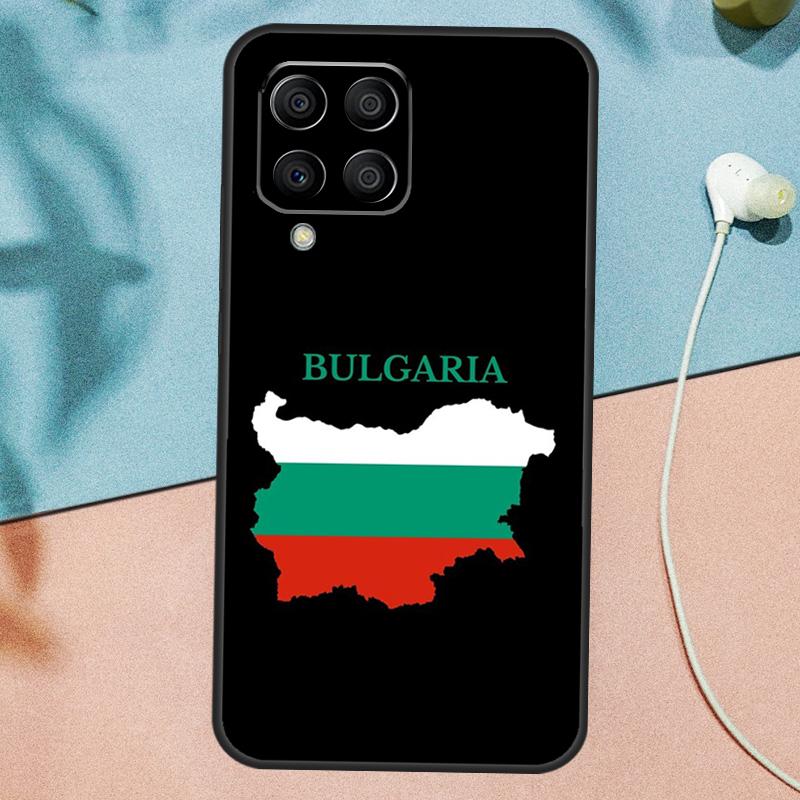 Bulgaria National Flag Case For Samsung Galaxy M54 M14 M34 M13 M53 M56 M52 M32 M16 M11 M21 M31 M35 M12 M15 M36 M55