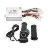 24V 500W Brushed Motor Controller Digital Power Display Twist Throttle Handle Electric Bicycle Conversion Kit